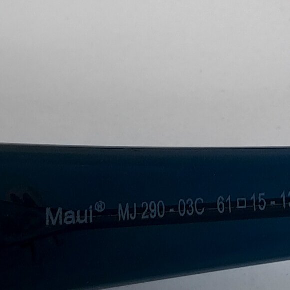 Maui Jim Eyeglasses Frame teal grey MJ 290-03C PIKAKE ME-SG 61 15‎ 135 w/ case main image 15